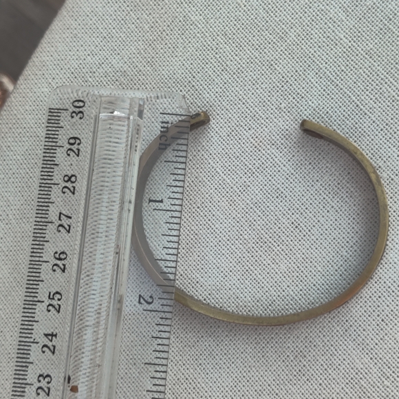 Vintage copper magnet healing cuff bracelet - Picture 2 of 7